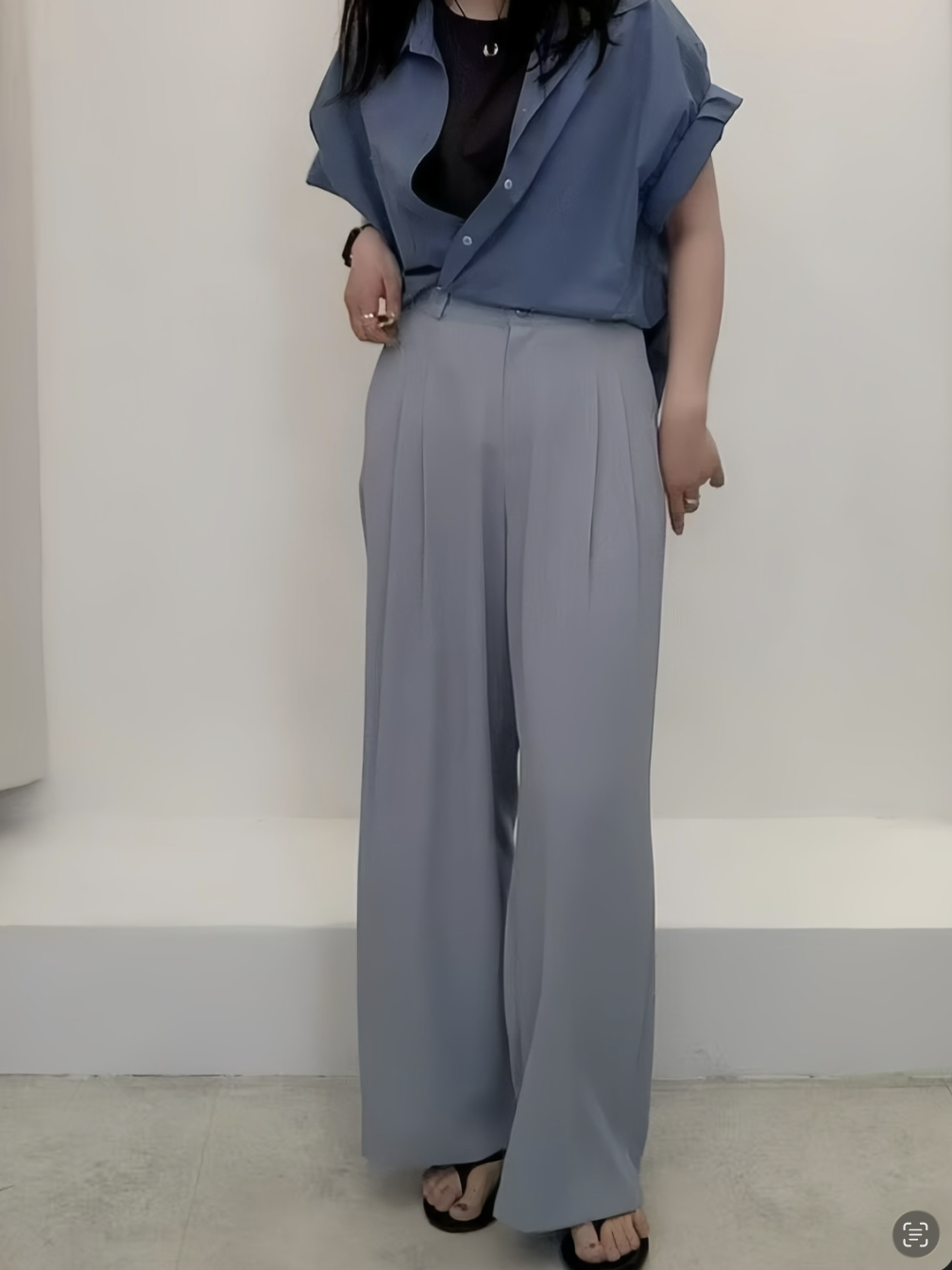 PG35 / ELASTIC BAND POCKET TROUSERS
